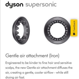 Dyson Supersonic Gentle Air Hair Attachment